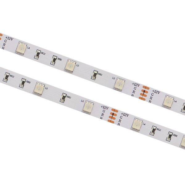 5M LED Strip 12W/M 12V 4000K IP20 1212S12-40 RET image 1