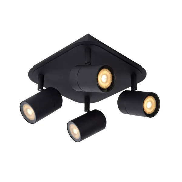 LENNERT Ceiling spotlight 4x5W/GU10 Matt Black image 1