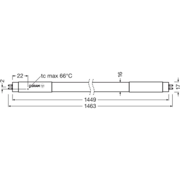 SubstiTUBE TUBE T5 HF 26 W/4000 K 1463 mm image 8