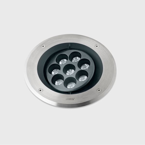 Recessed uplighting IP66-IP67 Gea Power LED Pro Ø220mm Efficiency LED 16.8W LED warm-white 2700K ON-OFF AISI 316 stainless steel 1416lm image 1