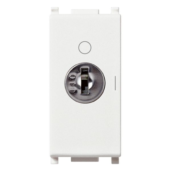 2P 16AX 1-way switch +000-key white image 1