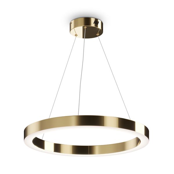 Modern Saturno Pendant lamp Brass image 1