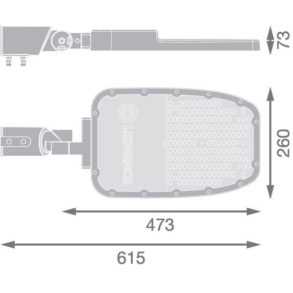 STREETLIGHT AREA LARGE RV35ST 120W 727 RV35ST GY image 10