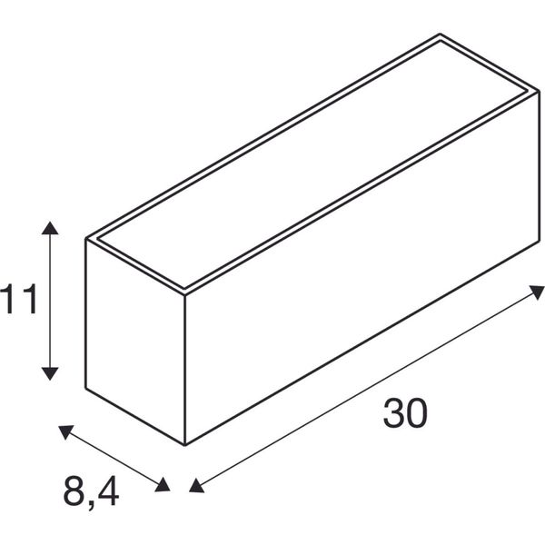 SITRA L WL 24W 2700/4150lm 105ø ?80 230V 3/4K IP44 anthracit image 7