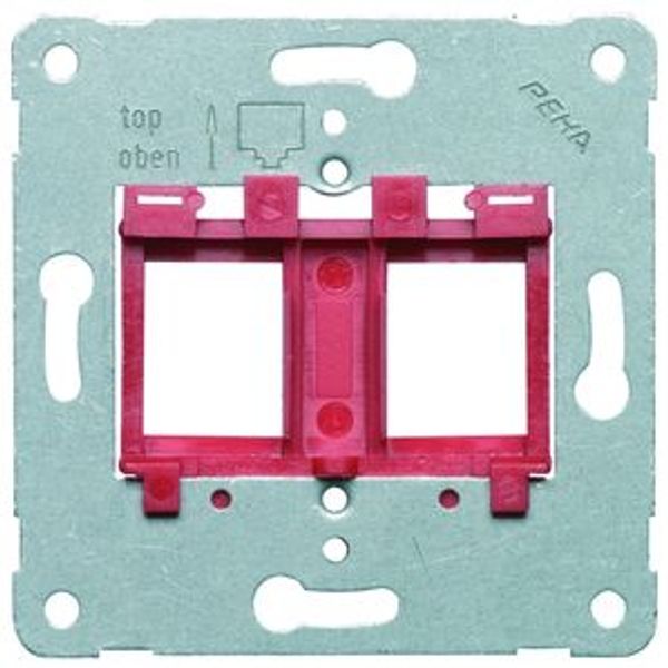 Traggestell für Modular JackEinsatz rot image 1