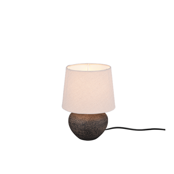 Lou table lamp 18 cm E14 brown image 1