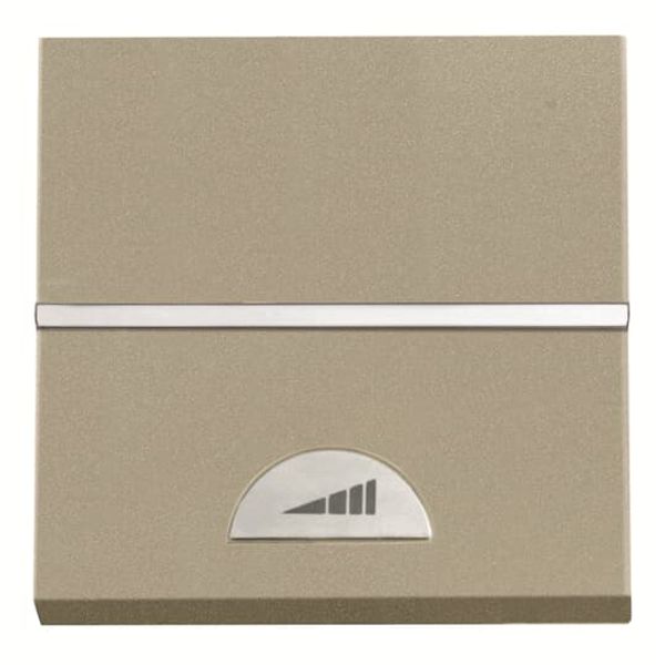 N2260 CV Universal push dimmer - 2M - Champagne image 1