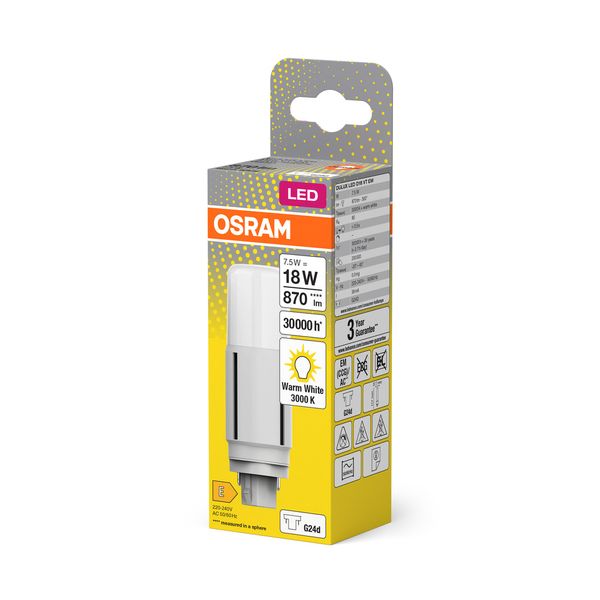 OSRAM DULUX LED D VT EM & AC MAINS 7.5W 830 G24D image 8