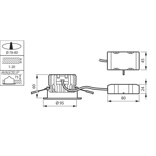 RS150B  LED6-WB-/840 D78 PSR PI6 WH image 2