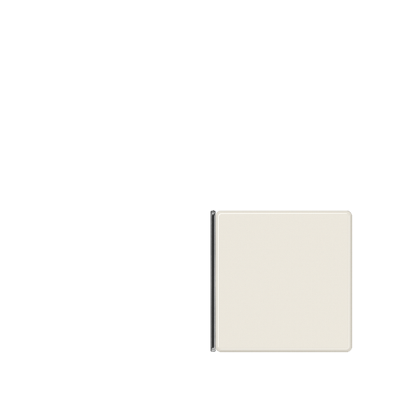 Cover 4-gang neutral for button 1+4 A404TSAN14 image 1