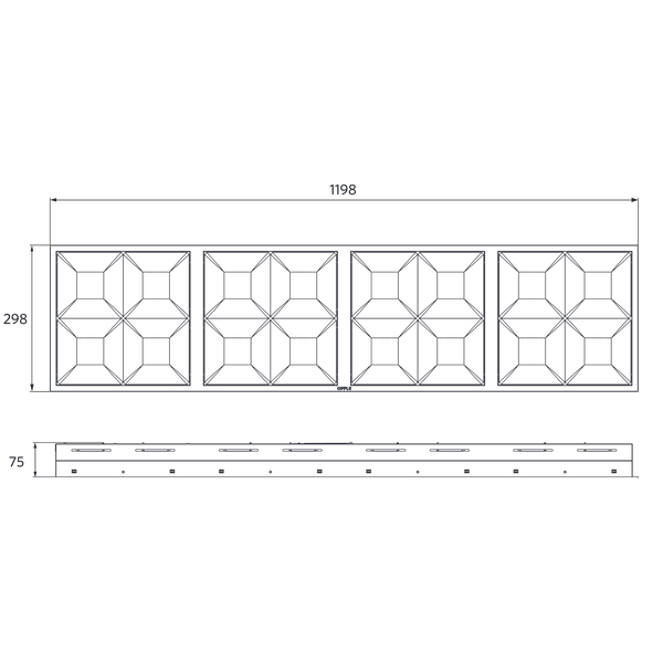 LEDPanelRc-G Re298-33W-BLE2-3000-WH-CT image 4