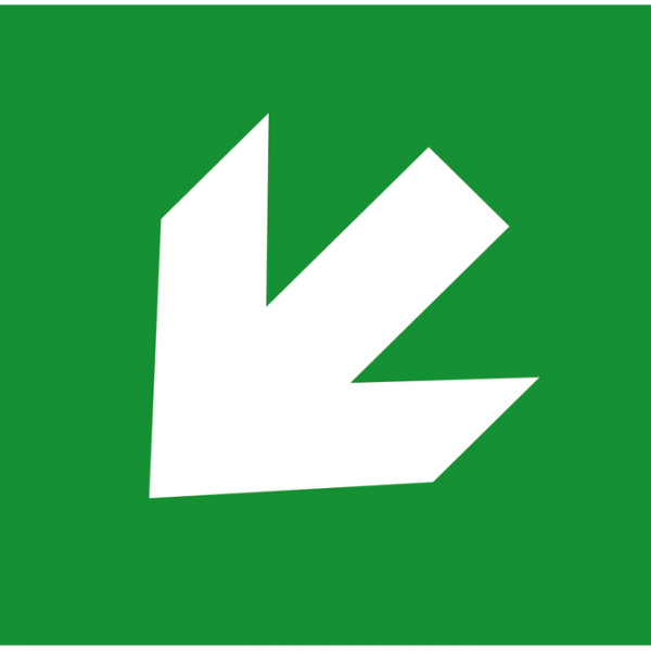 Pictogram "arrow cross up / down"123x123 image 1