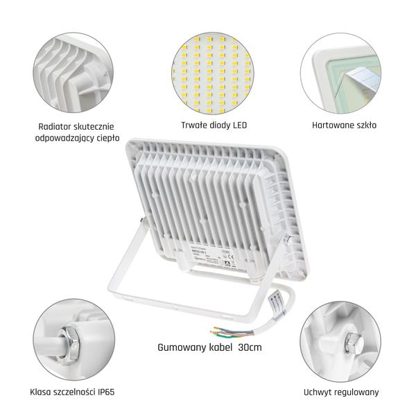 NOCTIS LUX 2 SMD 230V 50W IP65 CW white image 17