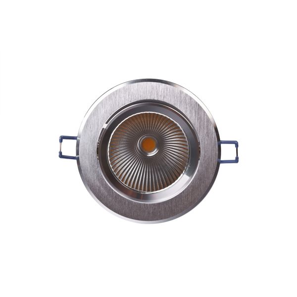 LUVIA LED COB DOWNLIGHT 230V 20W 60st. 139mm CW silver image 3