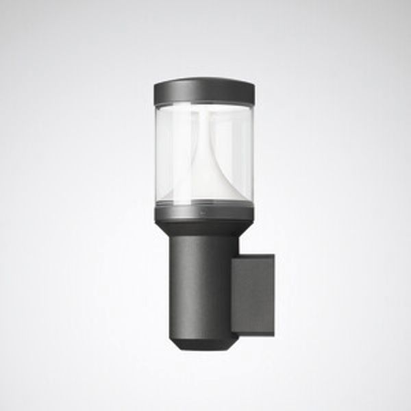 Wall and ceiling luminaire 8841W Lens Anthracite ET 10W 1100lm 70 asymmetric wide (AB14L) IP65 IK04 5 SDCM image 1