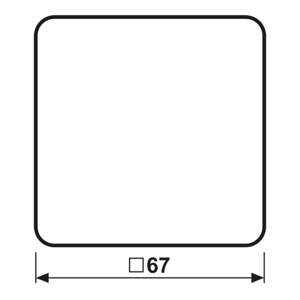 LB Management push-button 1-gang CD1700PGR image 7
