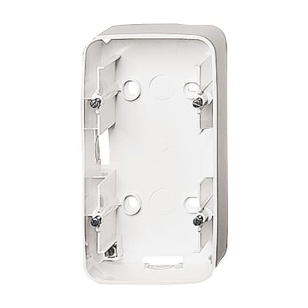 1702-214 Mounting Box 2 gang alpine white - Reflex SI image 2