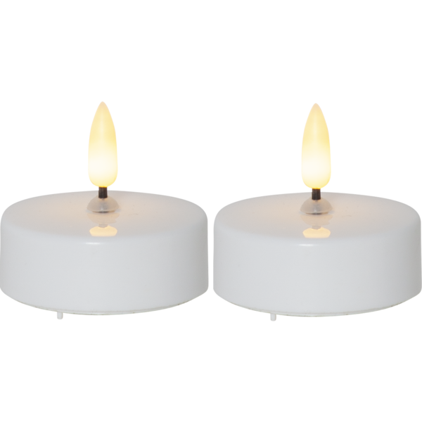 LED Tealight 2 Pack Flamme image 1