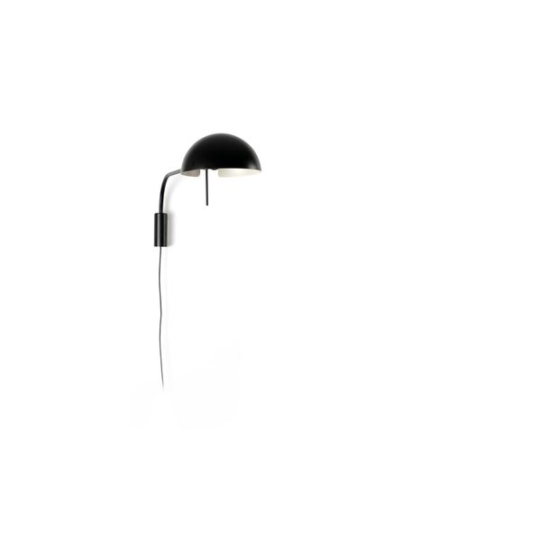 DOMINICA WALL LAMP XL BLACK SHADE 1XE27 image 1