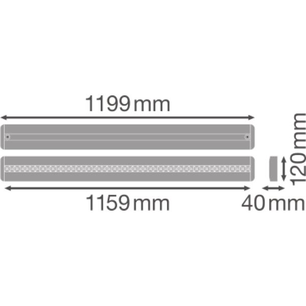 LINEAR IndiviLED® DIRECT EMERGENCY GEN 1 1200 33 W 3000 K EM image 9