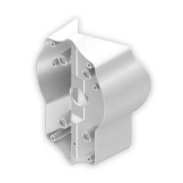 Latina Wall Lantern Corner Bracket Accessory White image 2