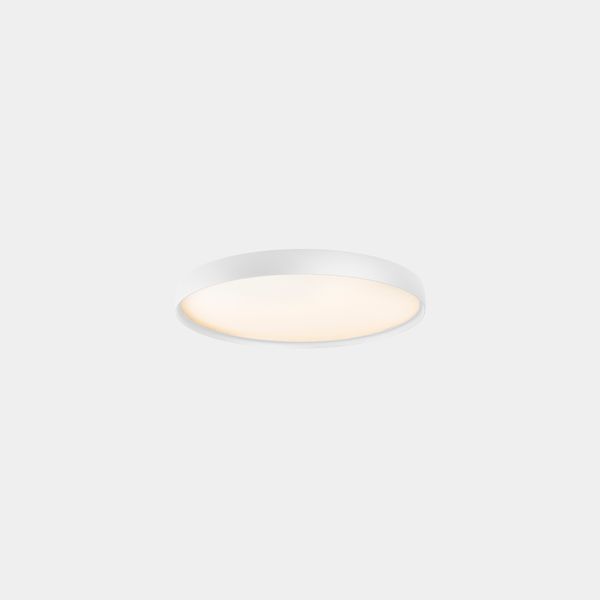 Ceiling fixture Luno Slim Surface Medium 34.7W 3000K CRI 90 ON-OFF / DALI-2 White IP20 3956lm image 1