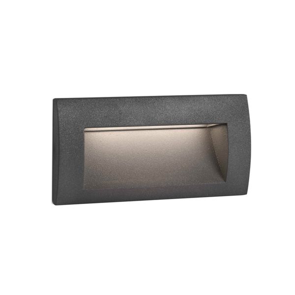 SEDNA-2 DARK GREY RECESSED LAMP LED 3W image 2