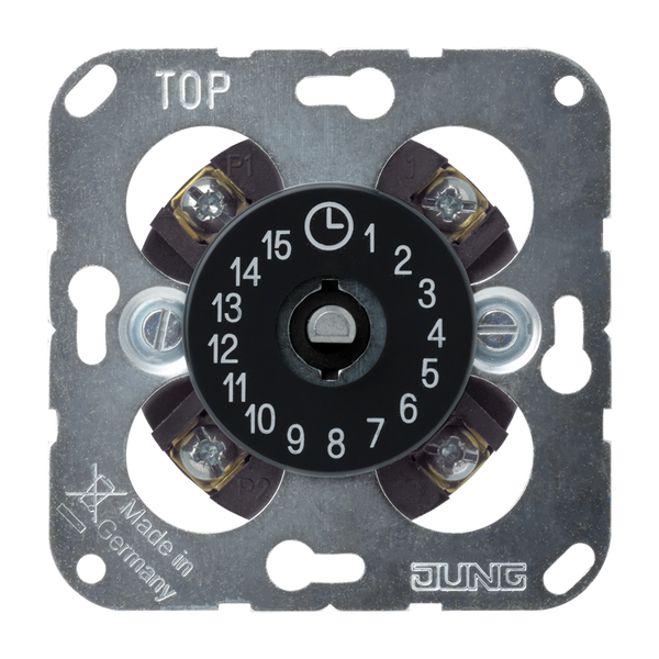 Timer switch insert 2-pole, 1-way 11060 image 2