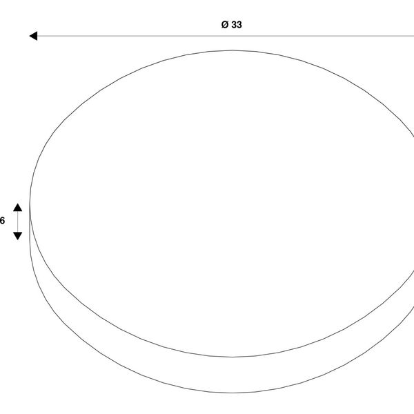 rosette, 5 Exit, chrome, incl. strain relief image 2