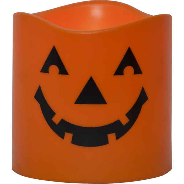 LED Pillar Candle Halloween image 1