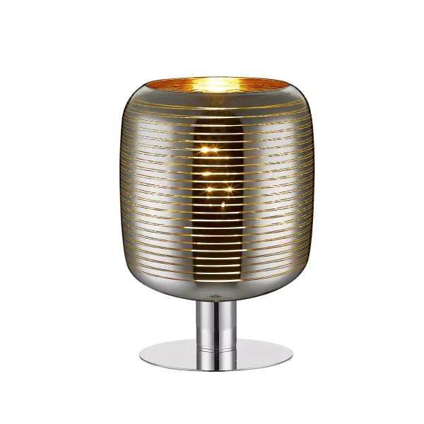 ERYN Table Lamp E27 60W Chrome/Gold image 1