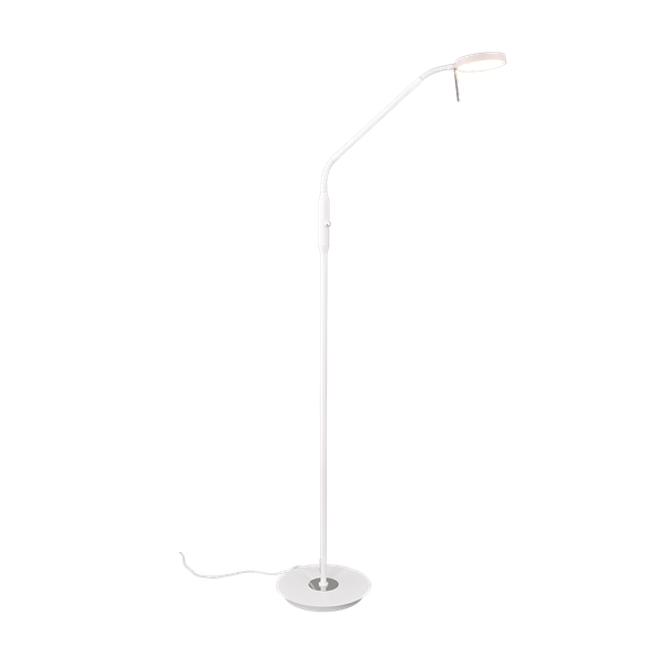 Monza LED floor lamp matt white image 1