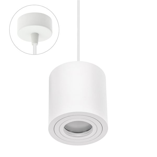 CHLOE GU10 SURFACE MOUNTED GU10 250V IP65 90x97mm WHITE round, fixed, round base image 7