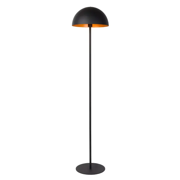 Lucide SIEMON - Floor lamp - Ø 35 cm - 1xE27 - Black image 1