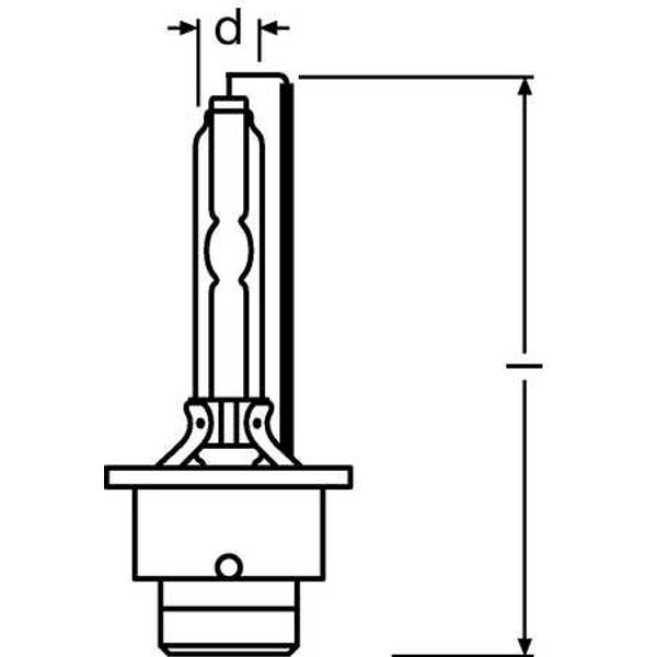 66440CBI-HCB 35W P32D-5 HCB2 OSRAM image 2