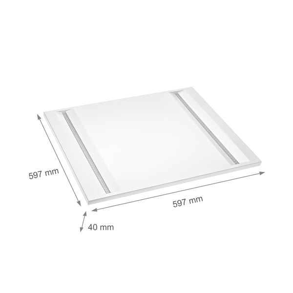 ALGINE LINE LED 230V 44W 120lm/W IP20 600x600mm NW CEILING PANEL WHITE image 25