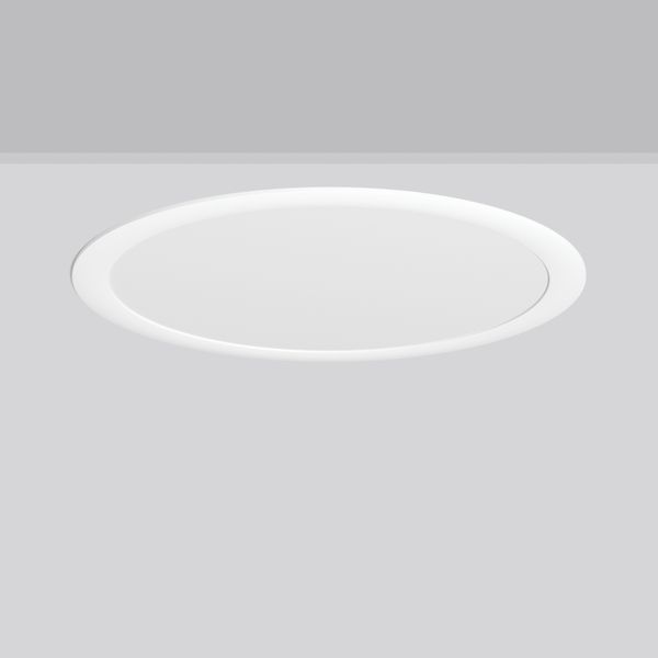 TOLEDO FLAT round, 30 W, 3600 lm, 840, white, on/off Recessed downligh image 2