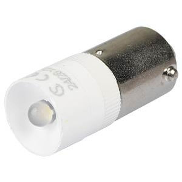 Special Bulb LED Ba9s 230V    AC/DC  WH 9X26 image 1