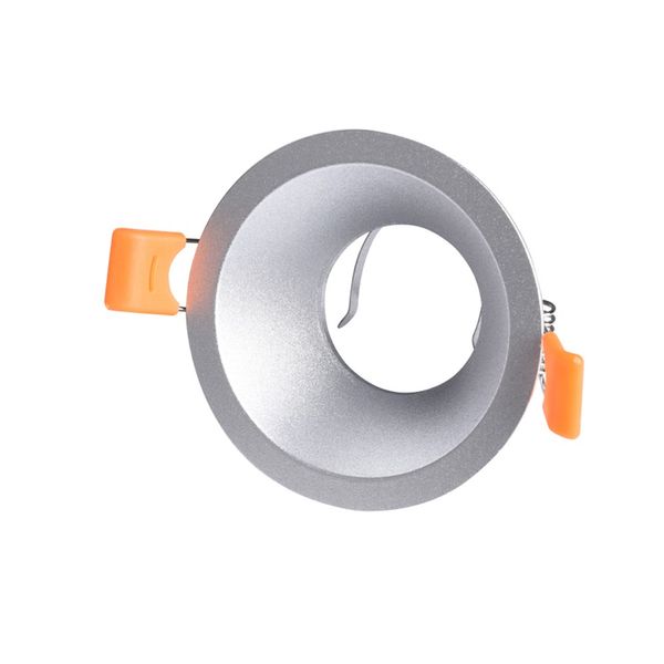 Living Recessed Light Round fixed Silver image 2