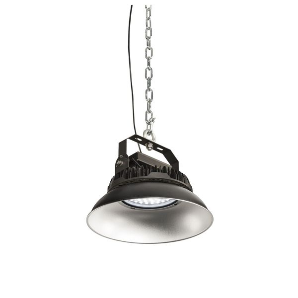 PARA FLAC DALI LED Pendant luminaire, black, 100W 4000K, IP65 image 6