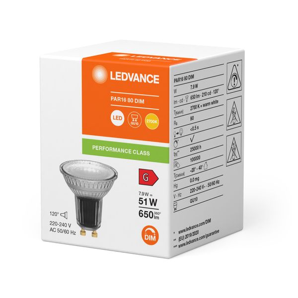 LED PAR16 DIM P 7.9W 927 GU10 image 10