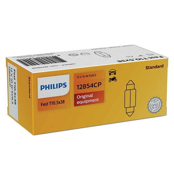 12854CP PHILIPS Festoon T10,5x38 image 1