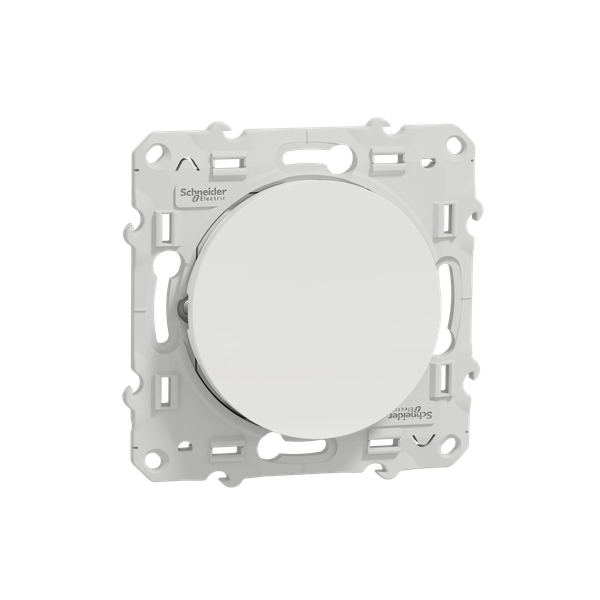 Odace, switch 1-pole 2-way, 10 AX, white luminous image 5