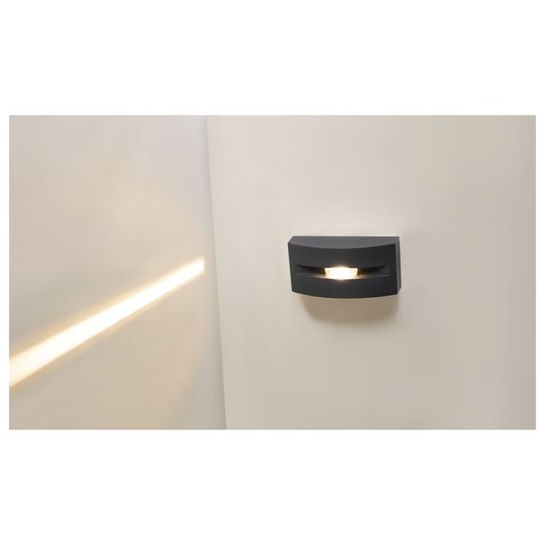 OUT-BEAM FRAME CW 3,5W 60lm 3000K 230V IP55 anthracite image 3