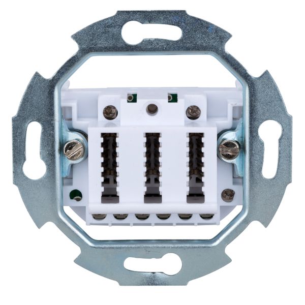 Flush mounted telephone socket without cover image 3