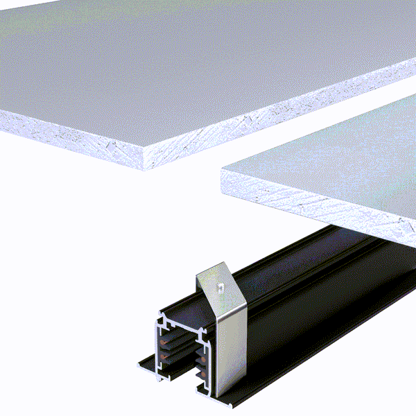 SPS Recessed trackline 3F 1m, black  SPECTRUM image 14