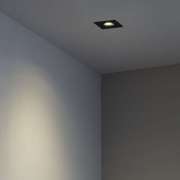 ARGON ADJUSTABLE BLACK RECESSED LAMP GU10 image 2