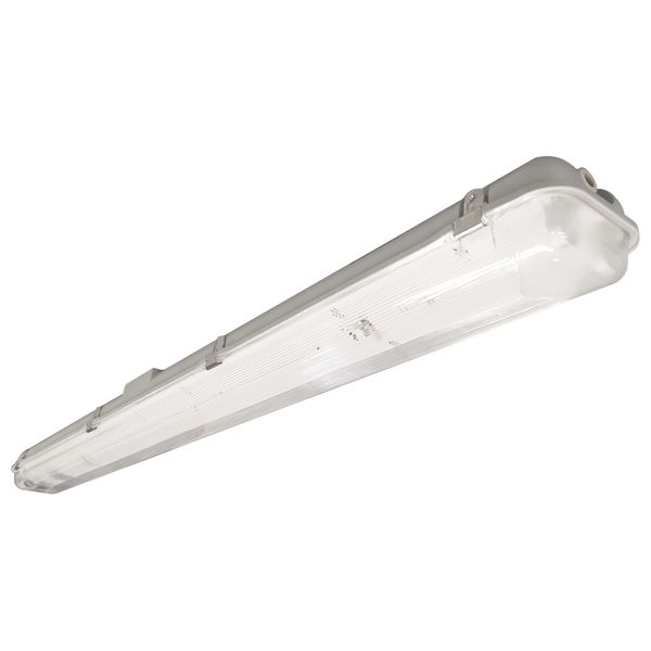 STAR-218 PC/PC IP65 LED  tube luminaire metal clipsSEP image 1