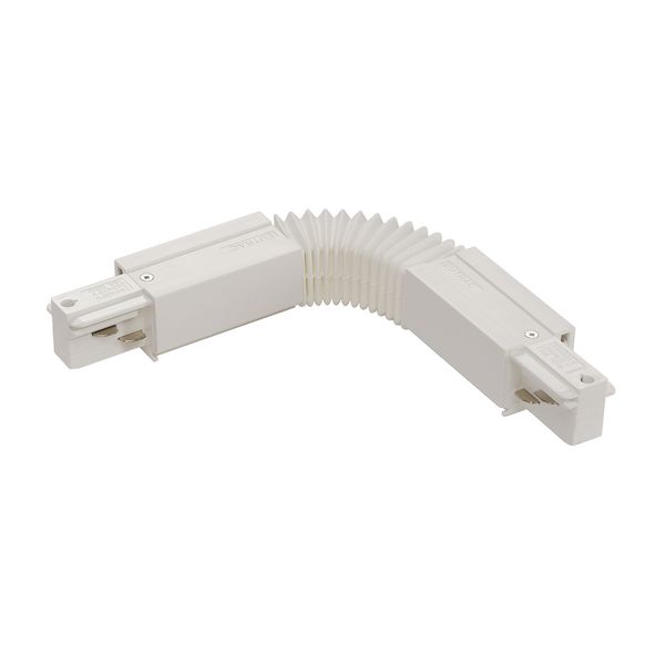 EUTRAC flex coupler, white RAL 9016 image 1