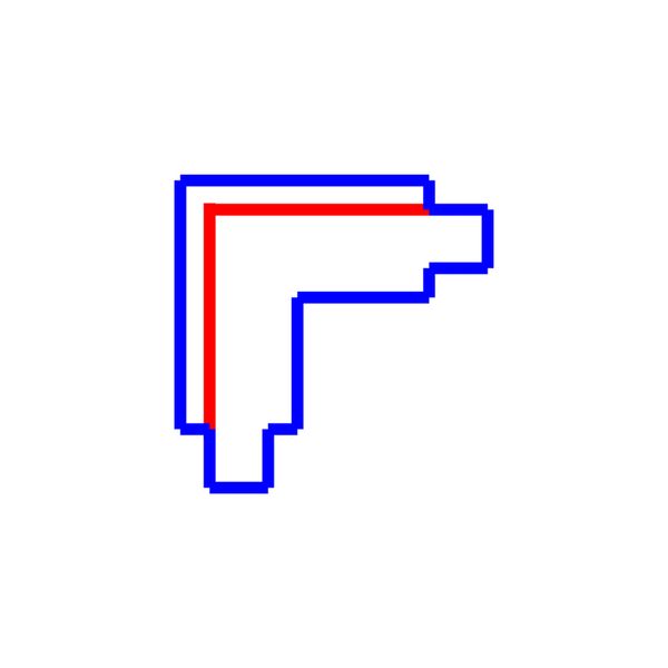 SPS Recessed connector L right, white  SPECTRUM image 4